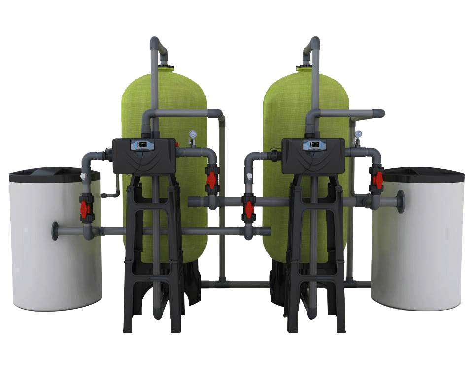 Industrial water softener machine cost
