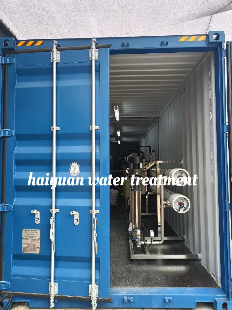 5m³ per hour Containerized RO Purification Systems