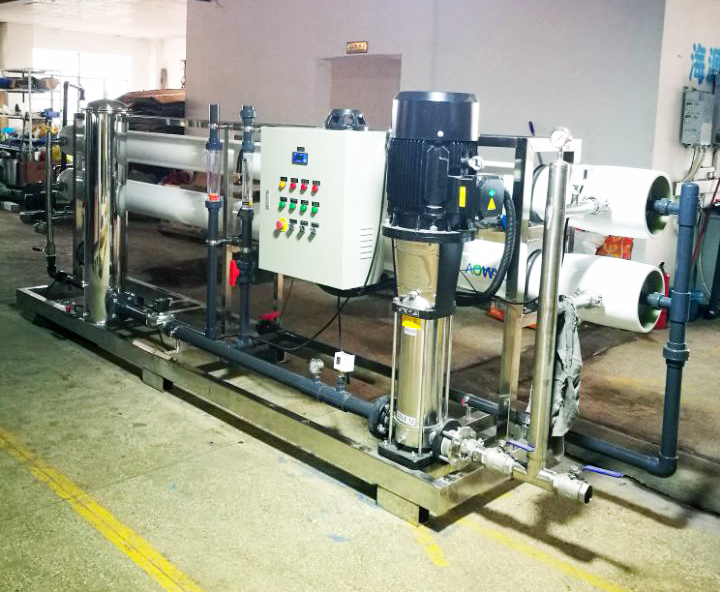 Brackish water filtration system 8000LPH