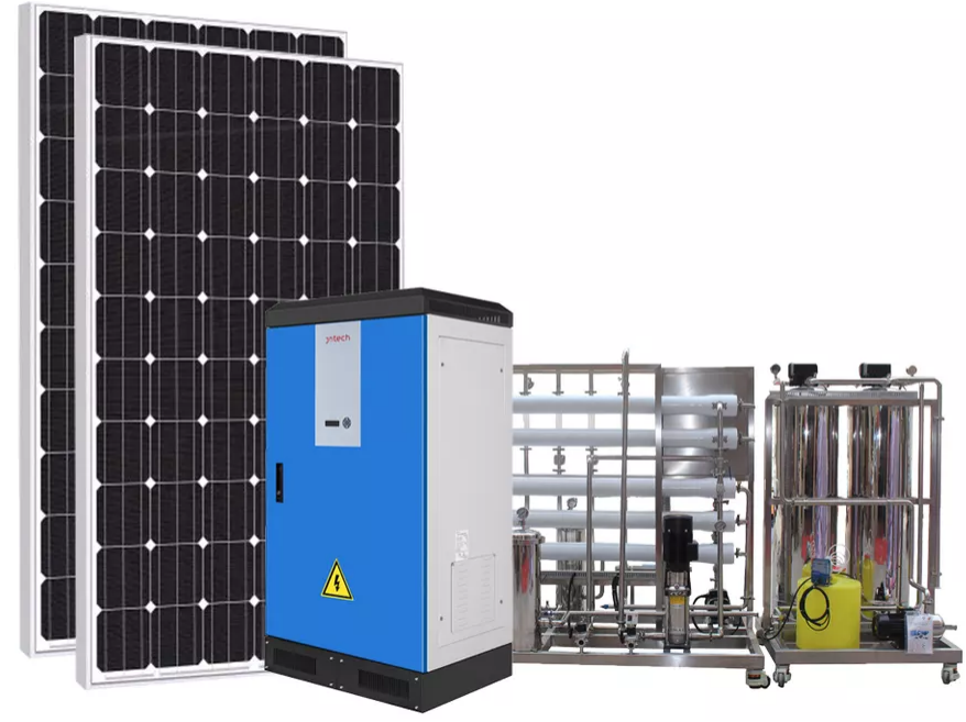 Solar powered small boat desalinator watermaker water desalination unit  solar water maker